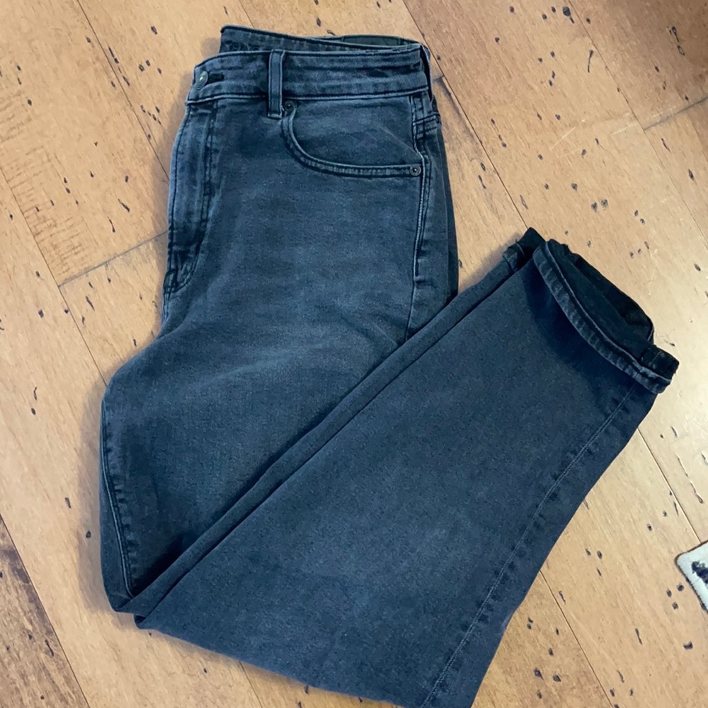 Black American eagle boyfriend jeans